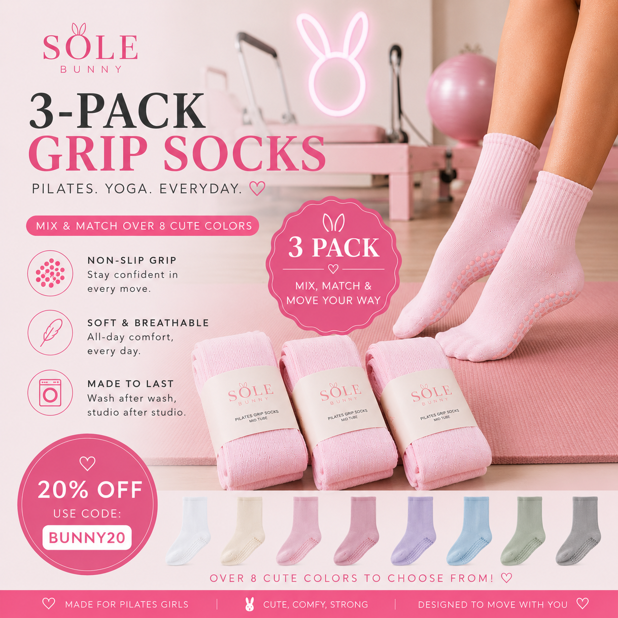 Sole Bunny Facebook ad
