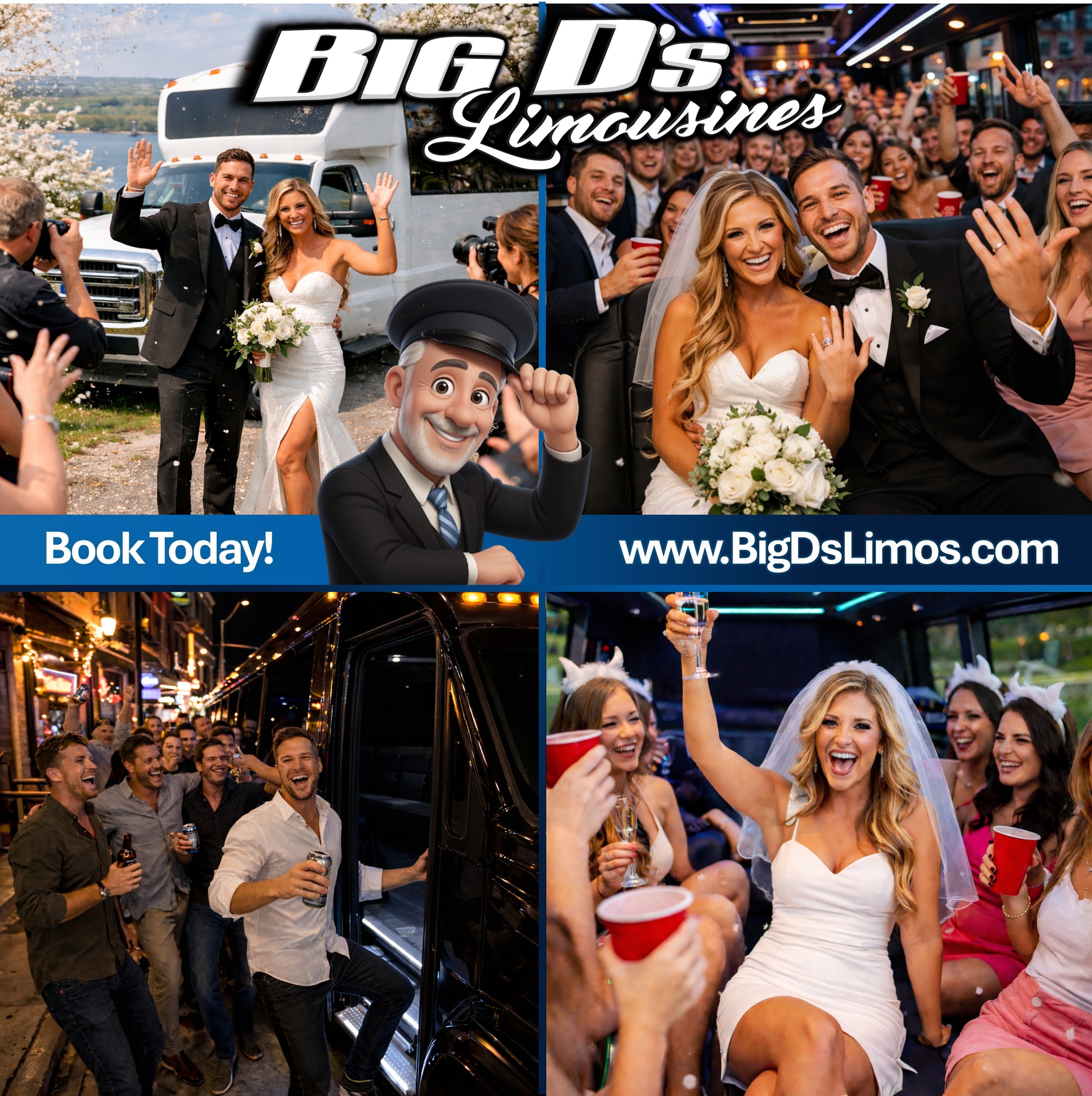 Big D's Limousines Facebook ad