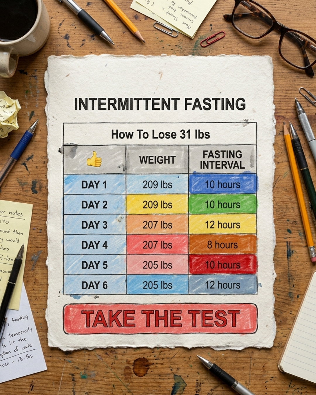 Shape - Healthy Eating Journal Facebook ad: Start Fasting 8 Hours a Day, See Results by Summer