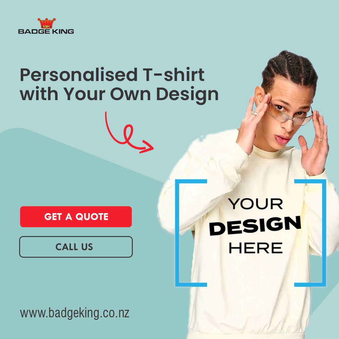 Badge King Facebook ad: Make a statement without saying a word!