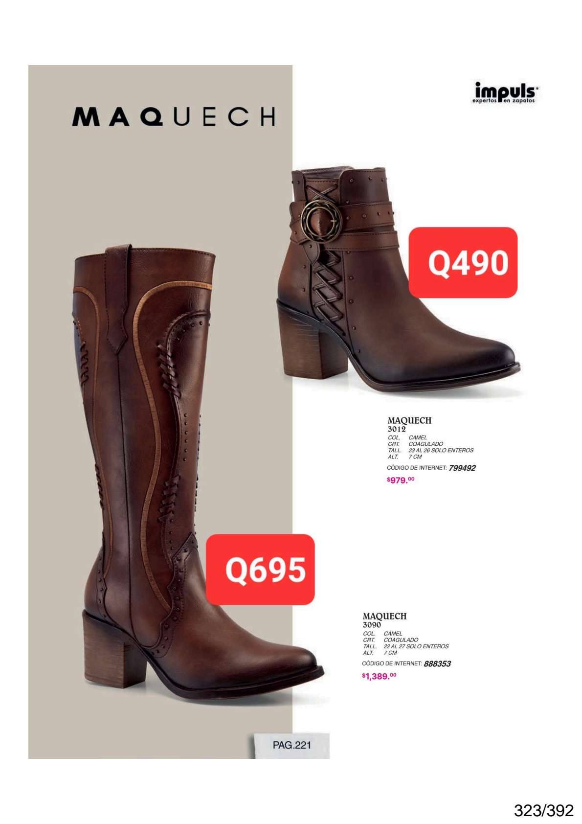 Multimarcas Shaday Facebook ad: Botas y botines para DAMA