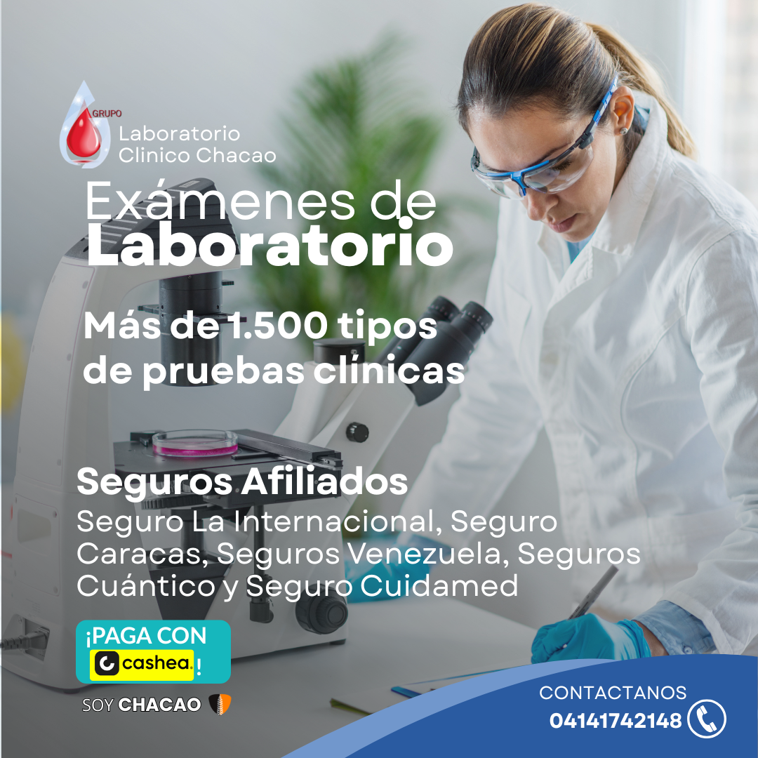 Laboratorio Clínico Chacao Facebook ad: Chatea con nosotros