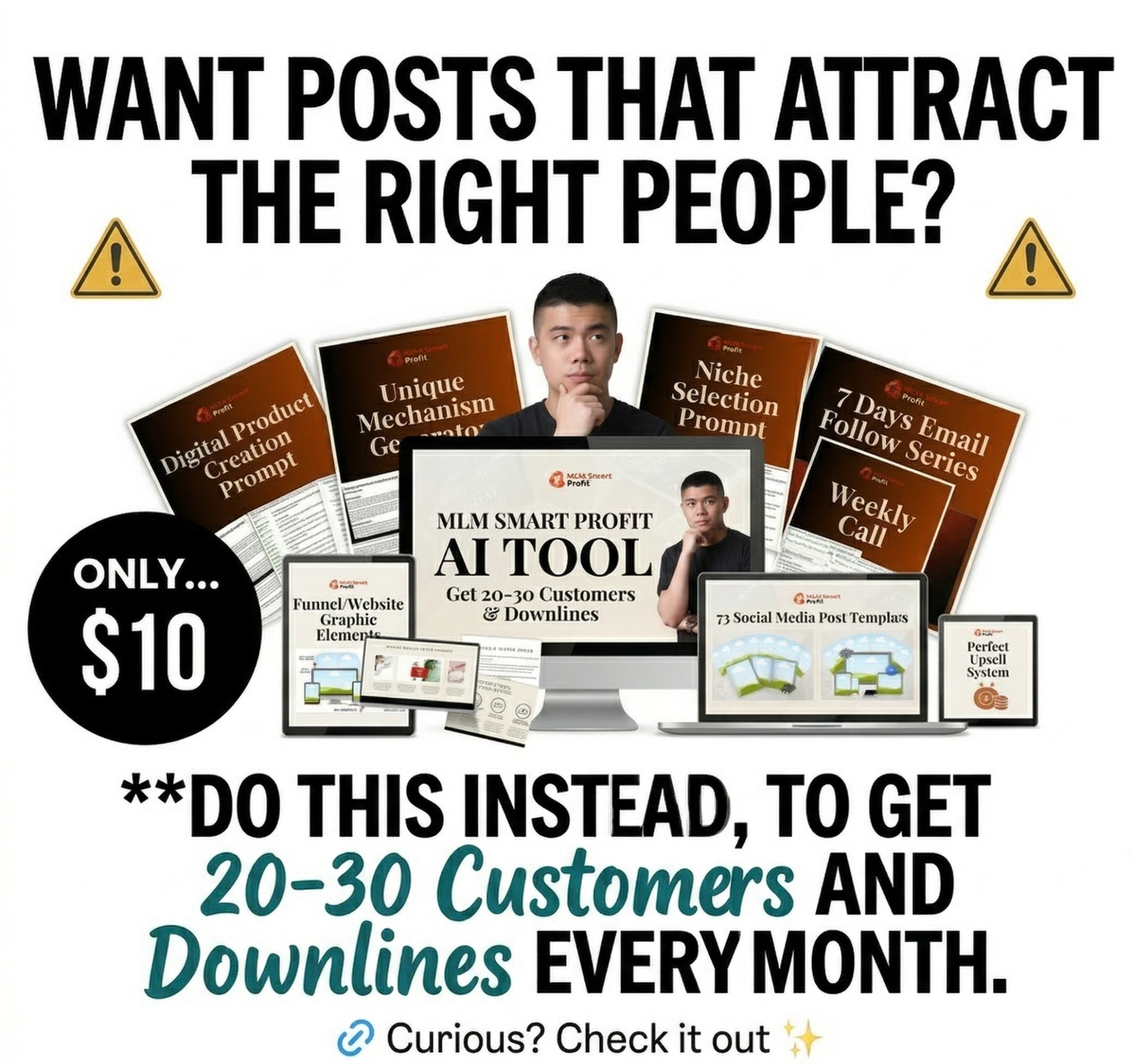 Dennis V Facebook ad: Get instant access now for $10