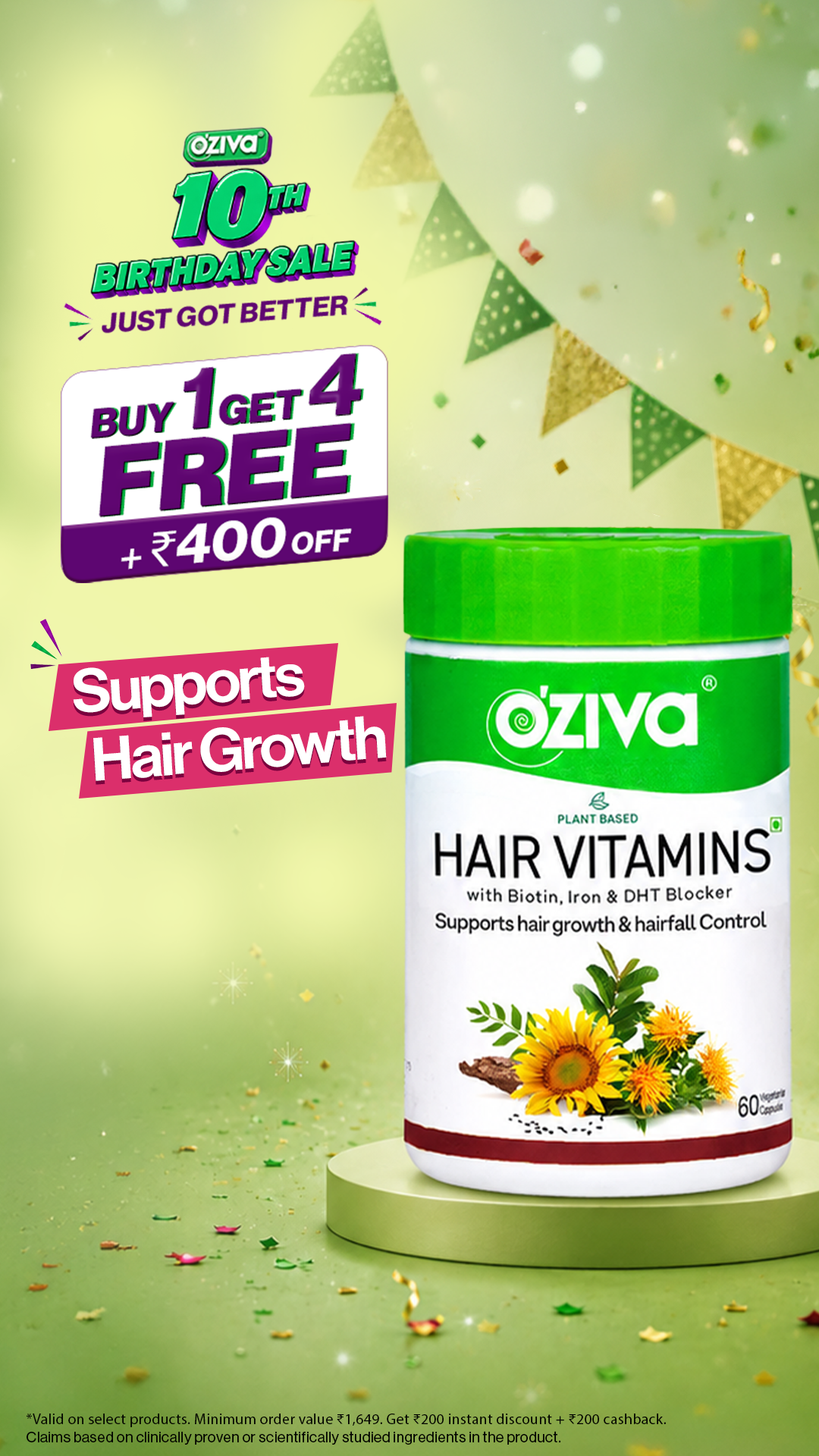 OZiva Facebook ad