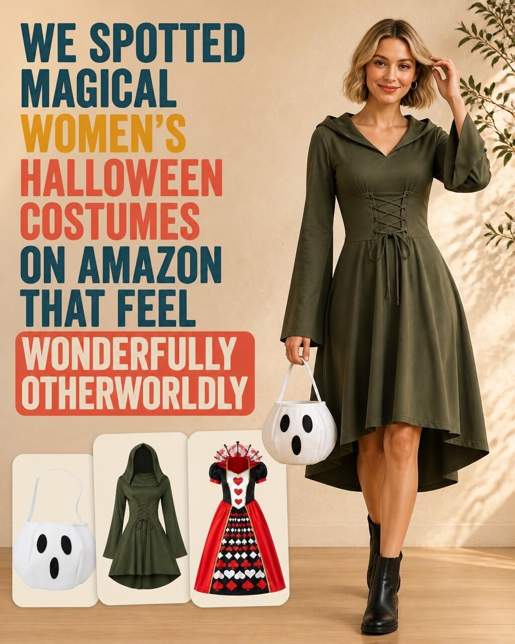 Toptenreviews Deals Facebook ad: Women's Halloween Costumes Worth Planning Ahead For