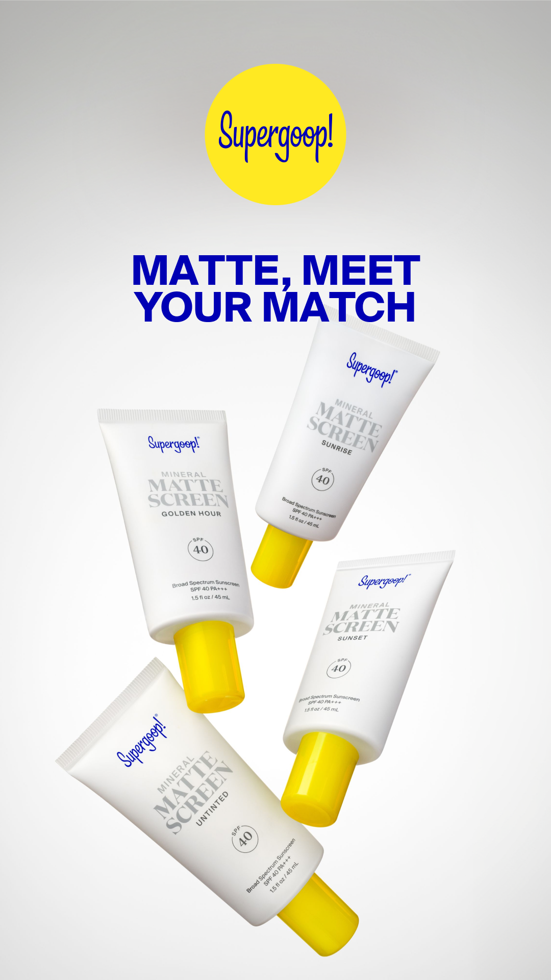 Supergoop Facebook ad