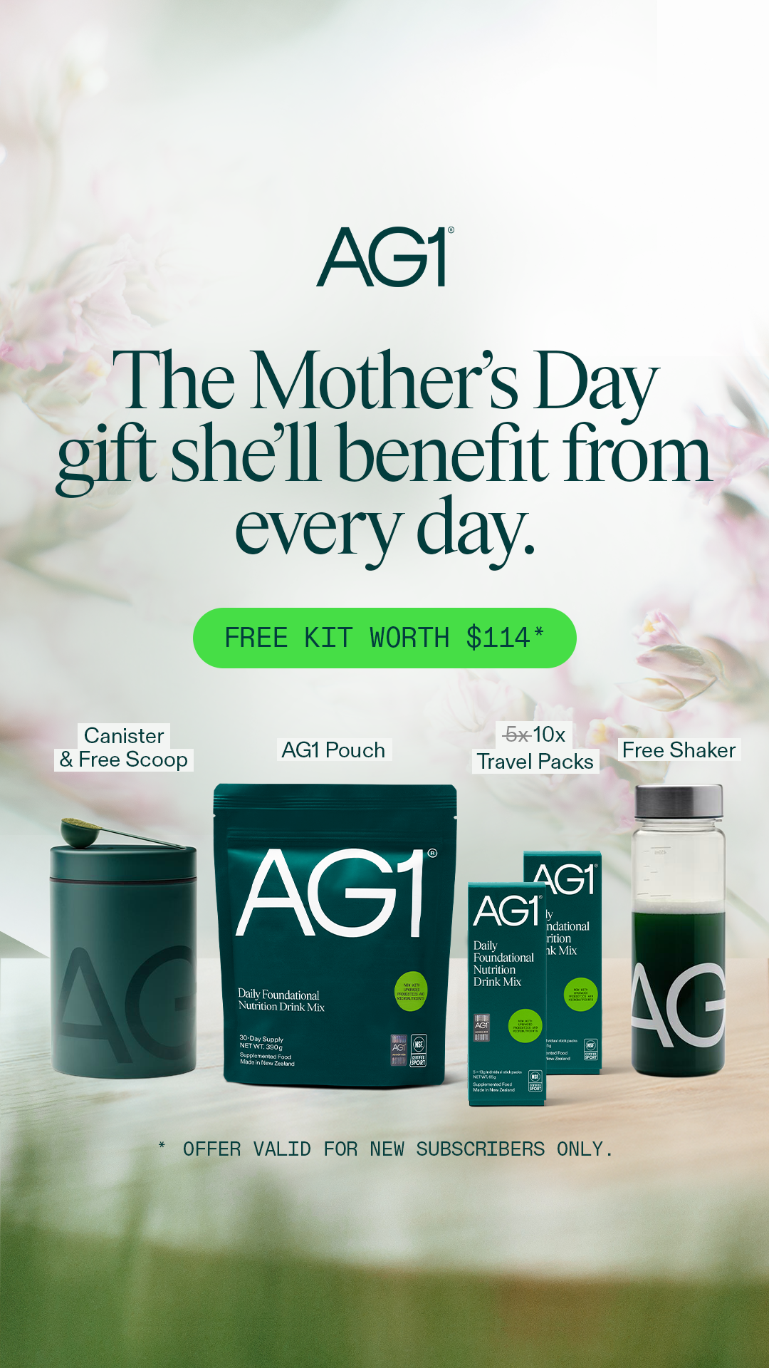 AG1 by Athletic Greens Facebook ad