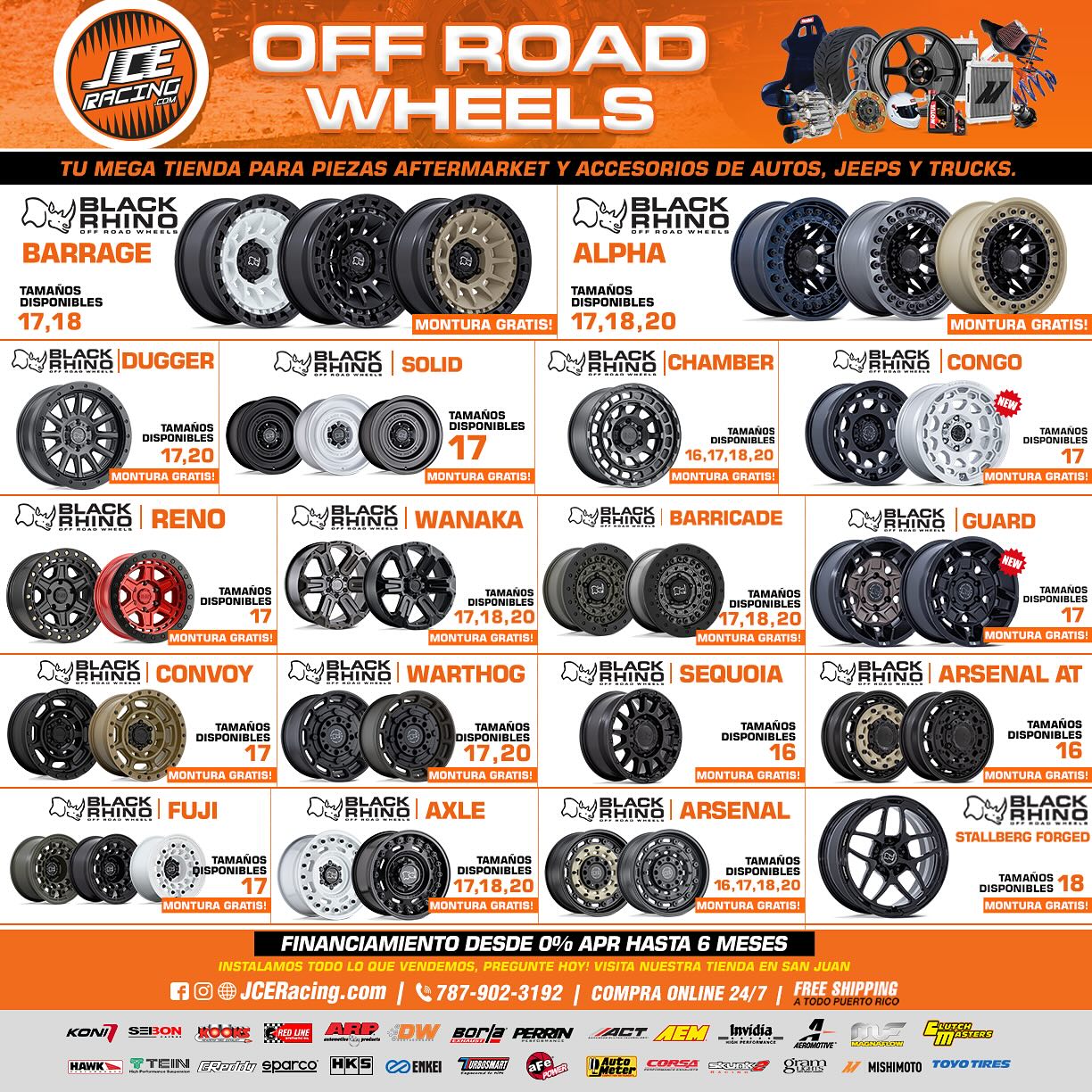 JCERacing.com Facebook ad