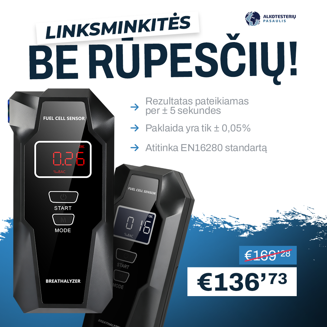 Alkotesterių Pasaulis Facebook ad