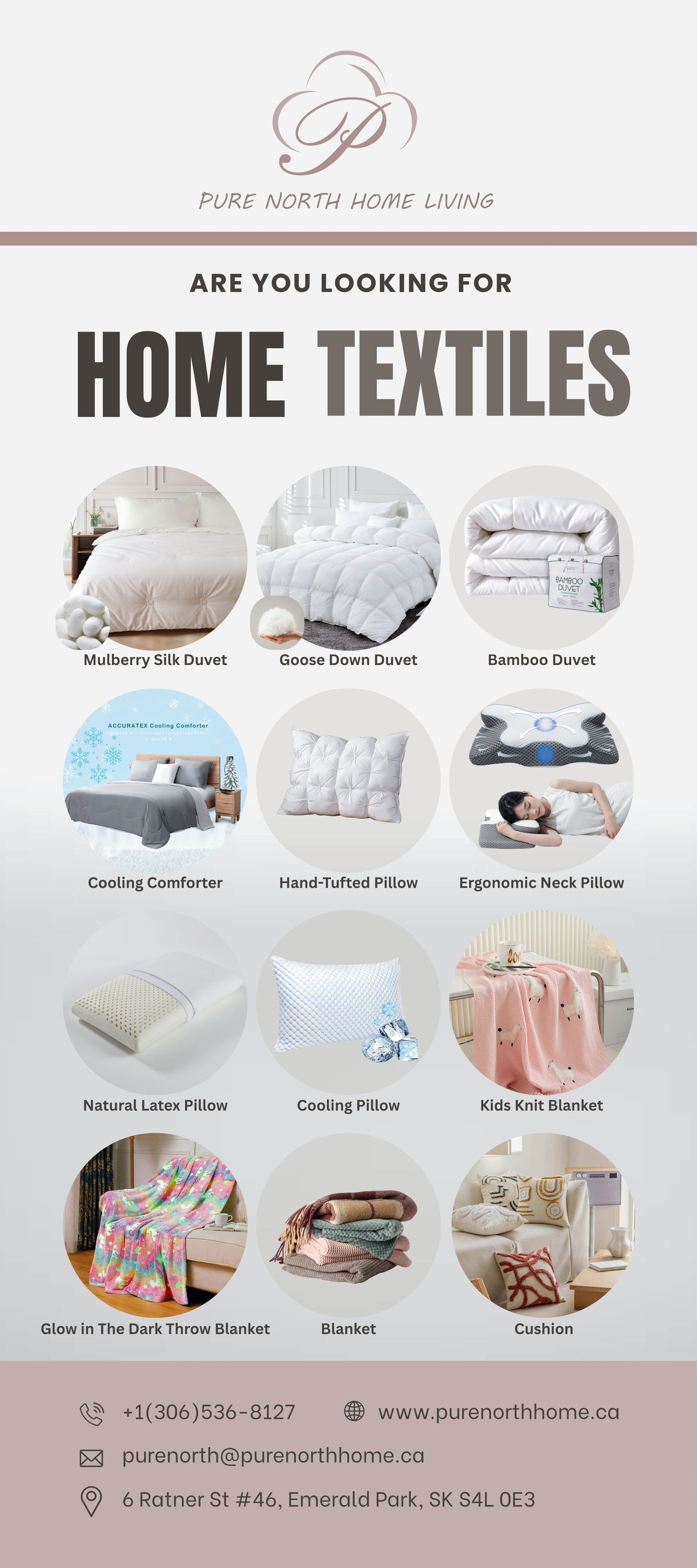 Pure North Home Living Limited Facebook ad: Looking for home essentials you can’t find in…