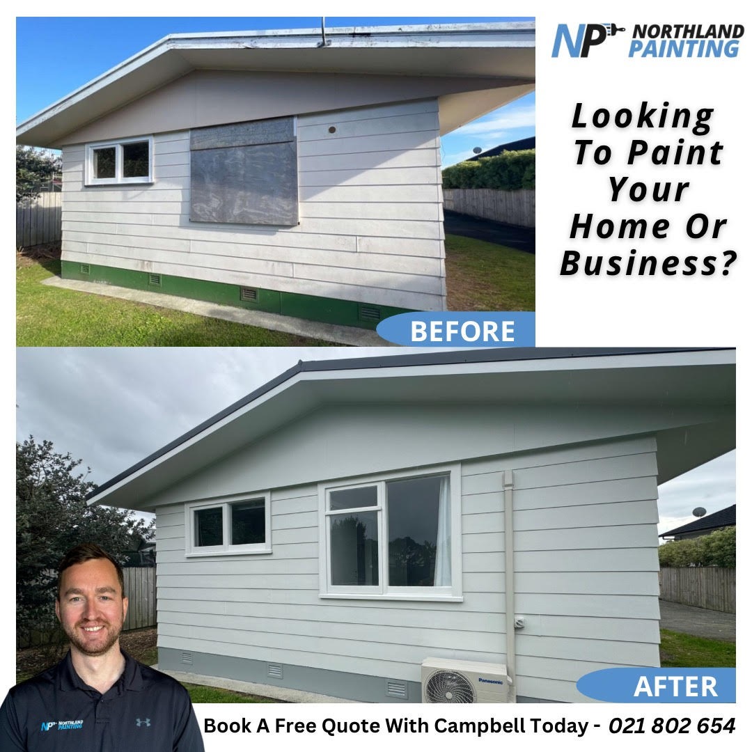 Northland Painting Facebook ad: Exterior Painting Services