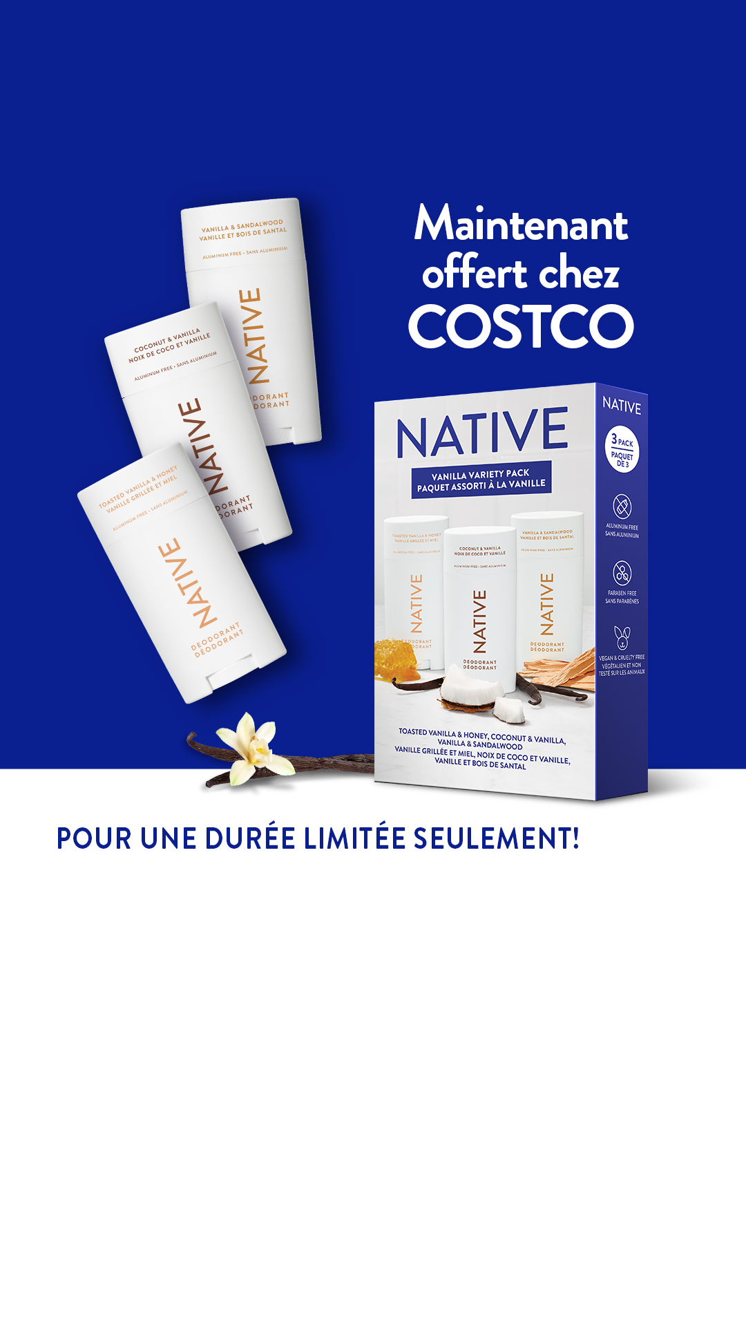 Native Facebook ad