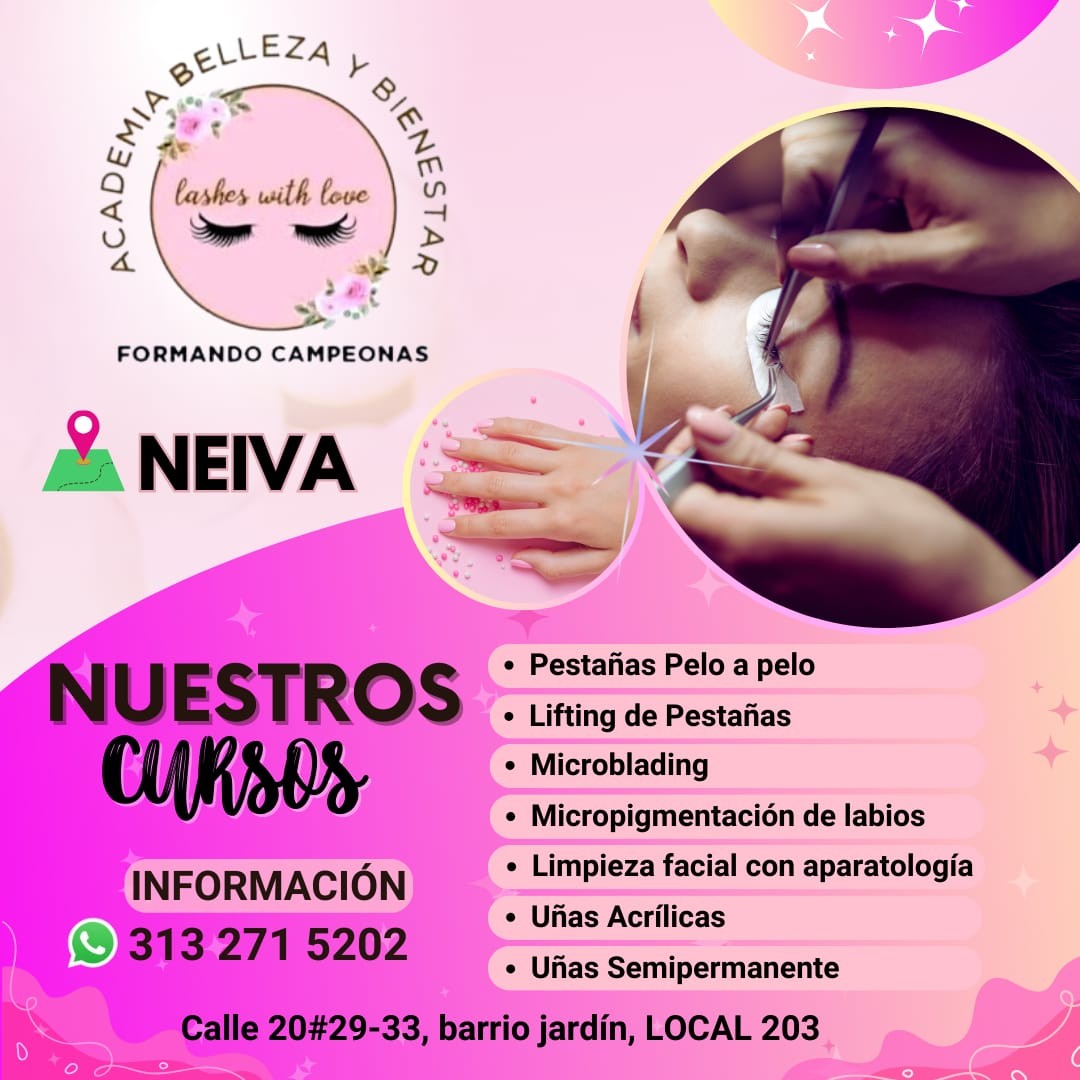Academia Belleza y Bienestar Facebook ad: CUPOS LIMITADOS RESERVAR YA