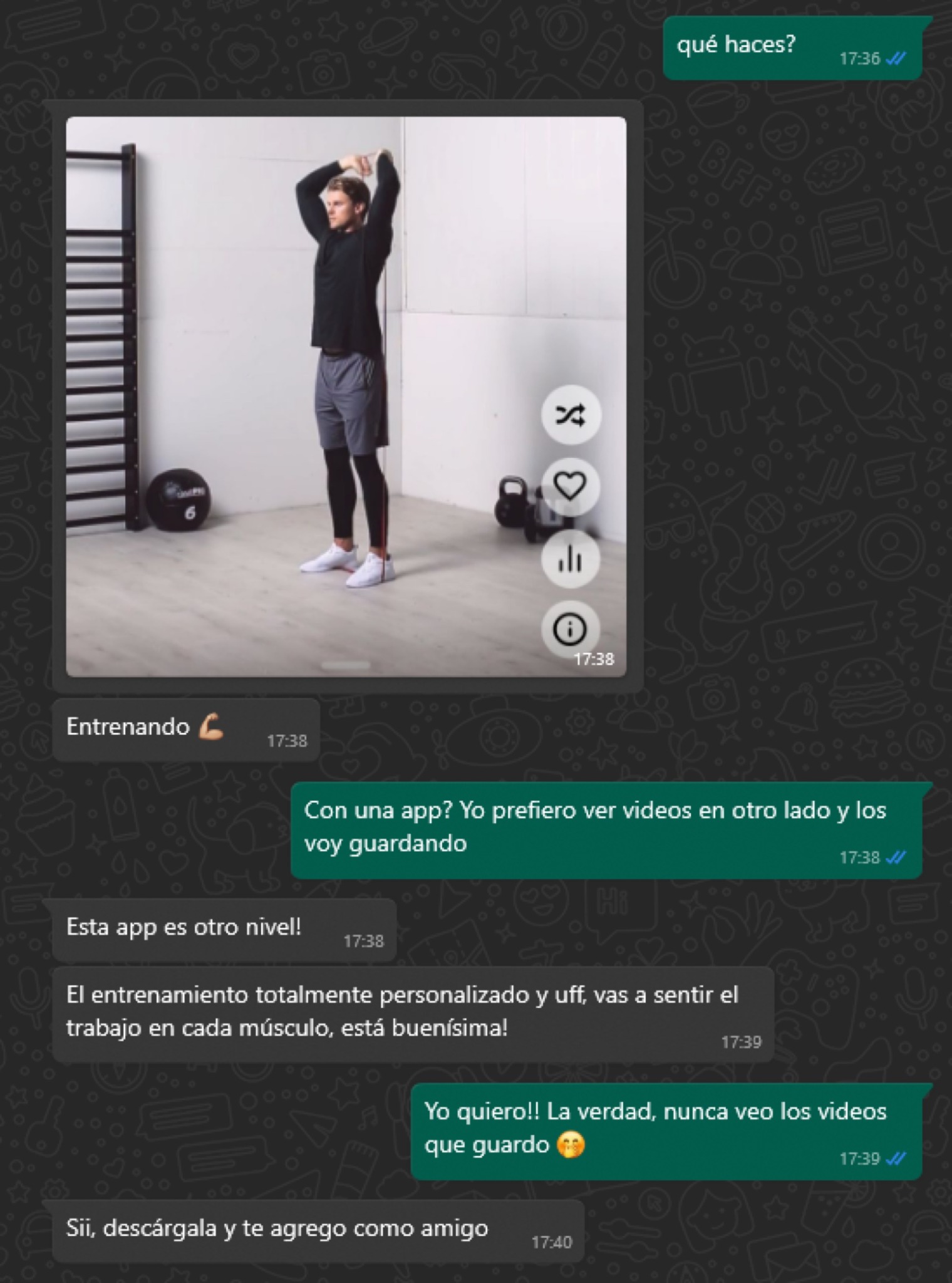 Trion Facebook ad: Trion | La aplicación de fitness más inteligente