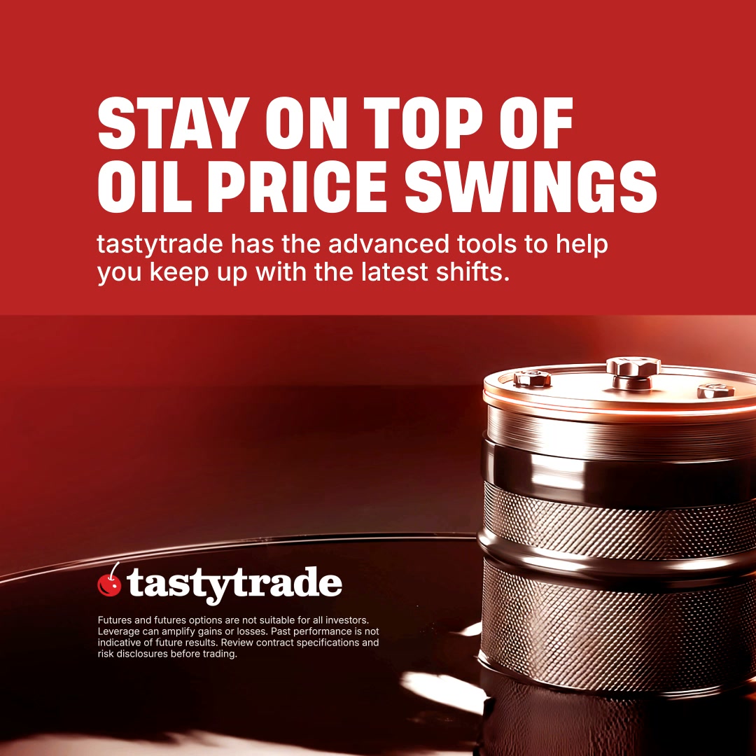 tastytrade Facebook ad: Got a View on Crude?