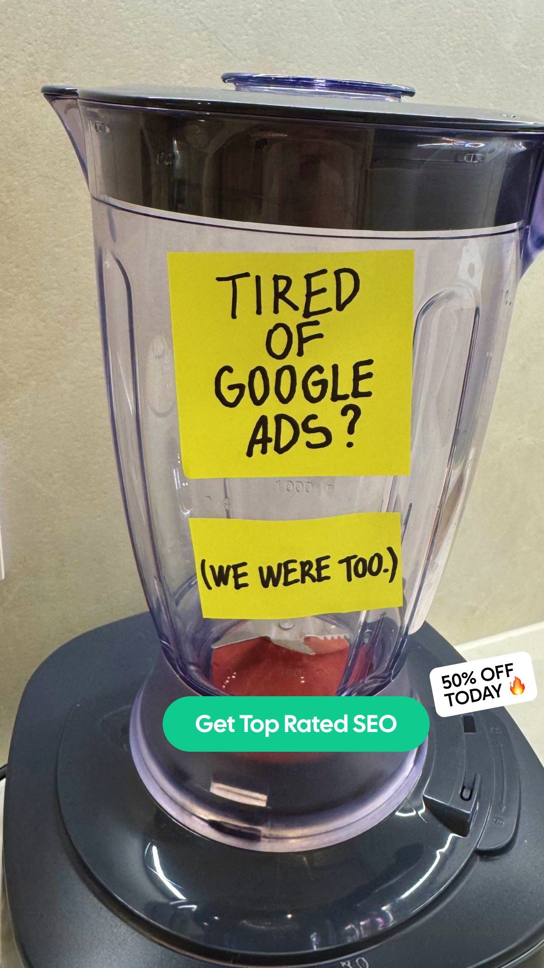 Soro SEO Facebook ad