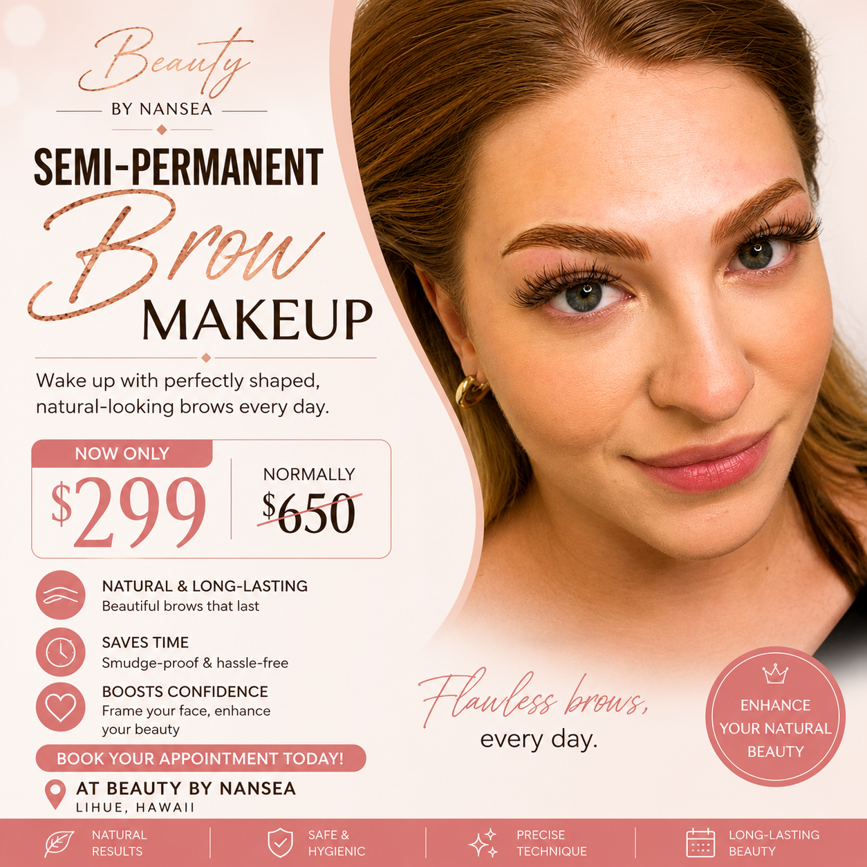 Beauty by NanSea Facebook ad