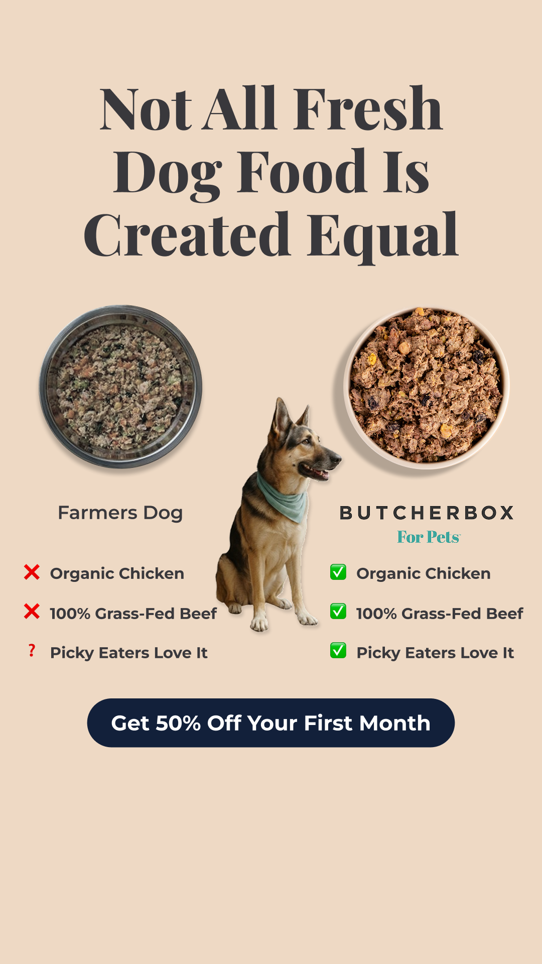ButcherBox For Pets Facebook ad from Jan 7, 2026