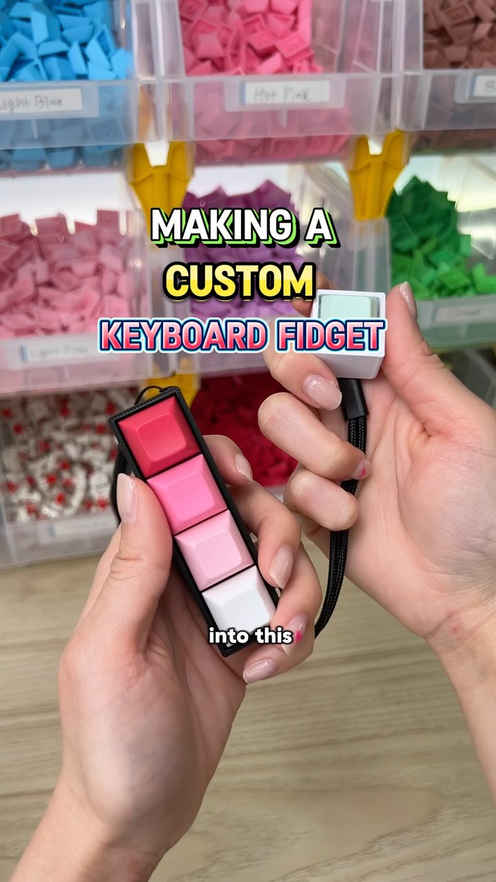 Pacific Paradise Prints Facebook ad: We love making custom keyboard fidget orders!