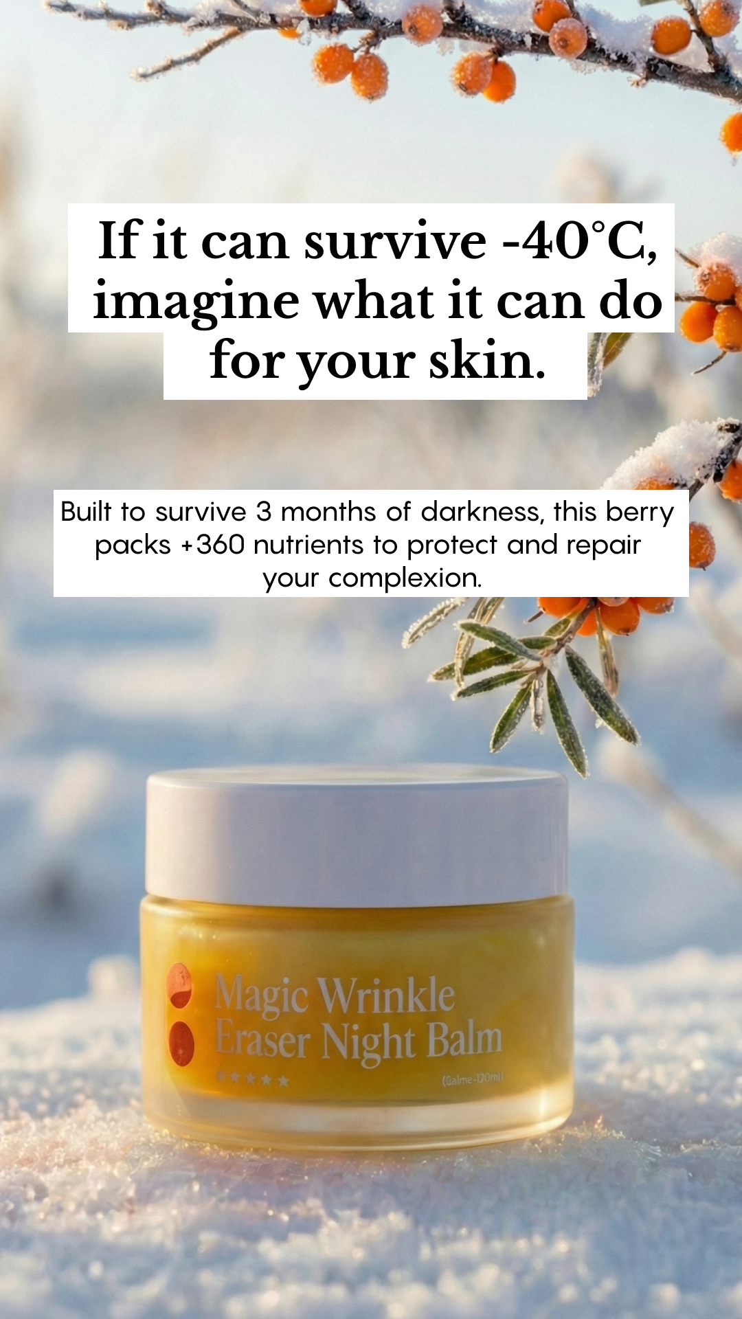 Frøya Organics Facebook ad