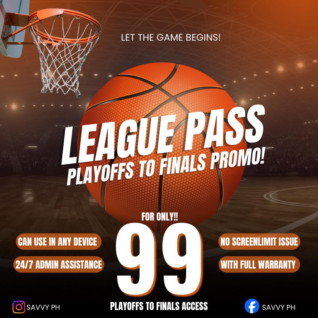Savvy PH Facebook ad: End of basketball season is coming!