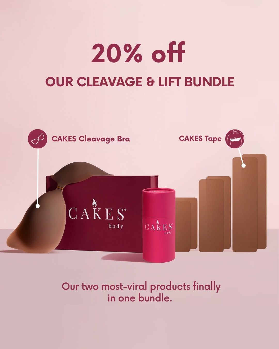 CAKES body Facebook ad from Jun 23, 2026