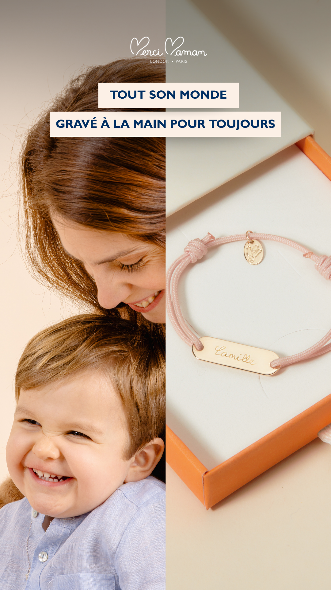 Merci Maman - Cadeaux Personnalisés Facebook ad from Aug 11, 2026