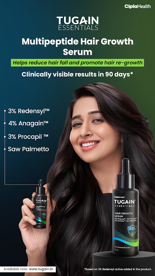 Tugain Essentials Facebook ad