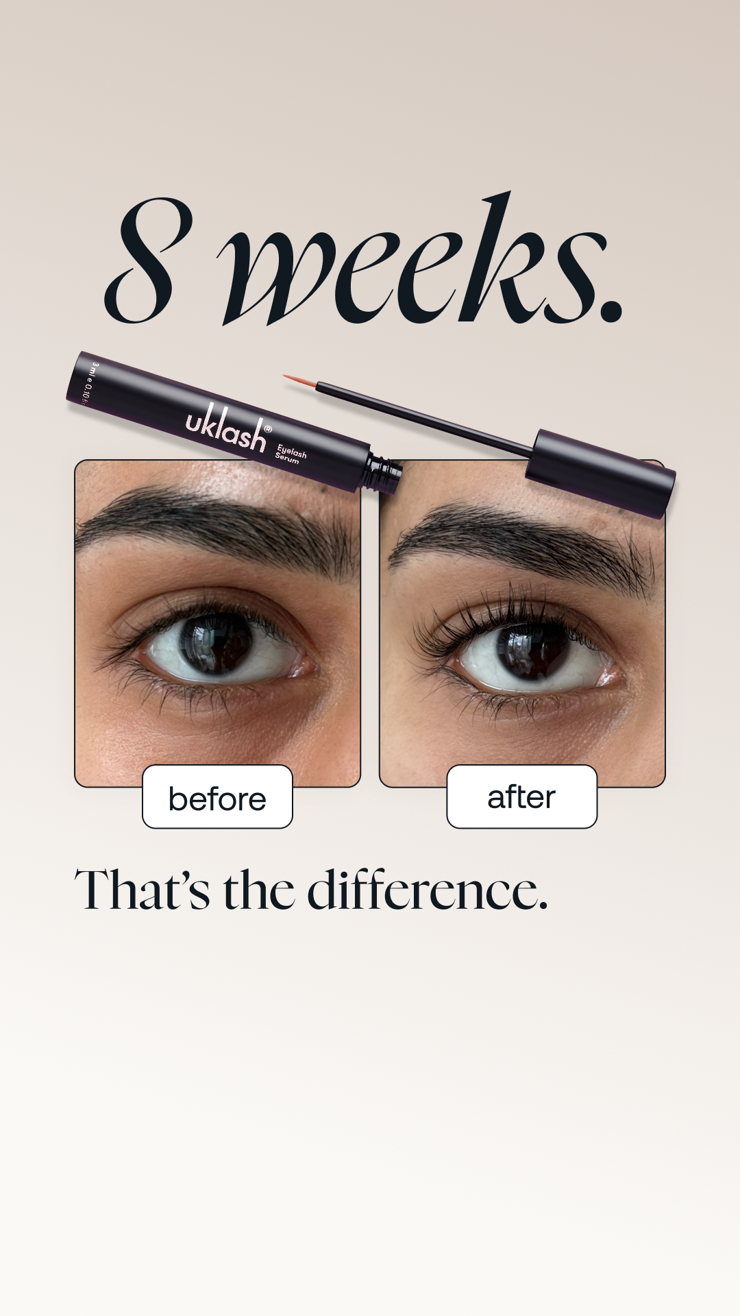 Uklash Facebook ad from Mar 27, 2026