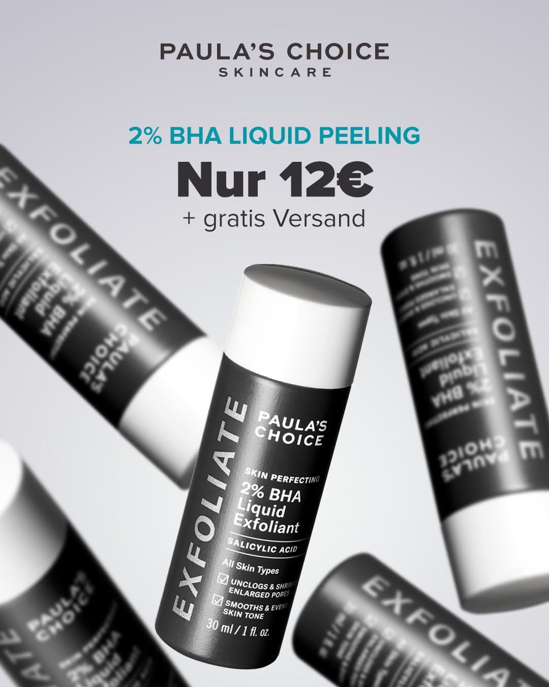Paula's Choice Facebook ad: Für deinen besten Glow