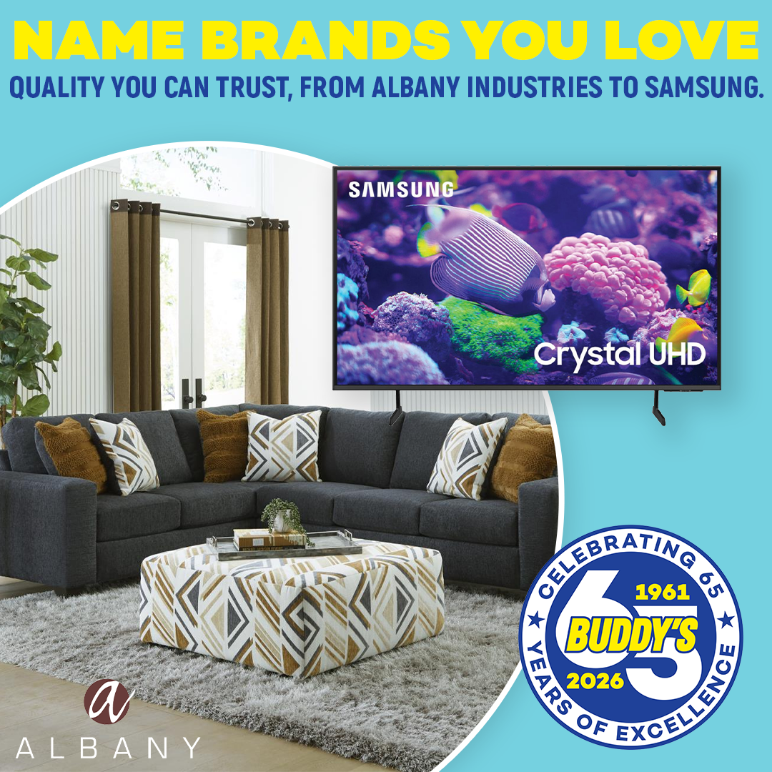 Buddy's Home Furnishings Facebook ad