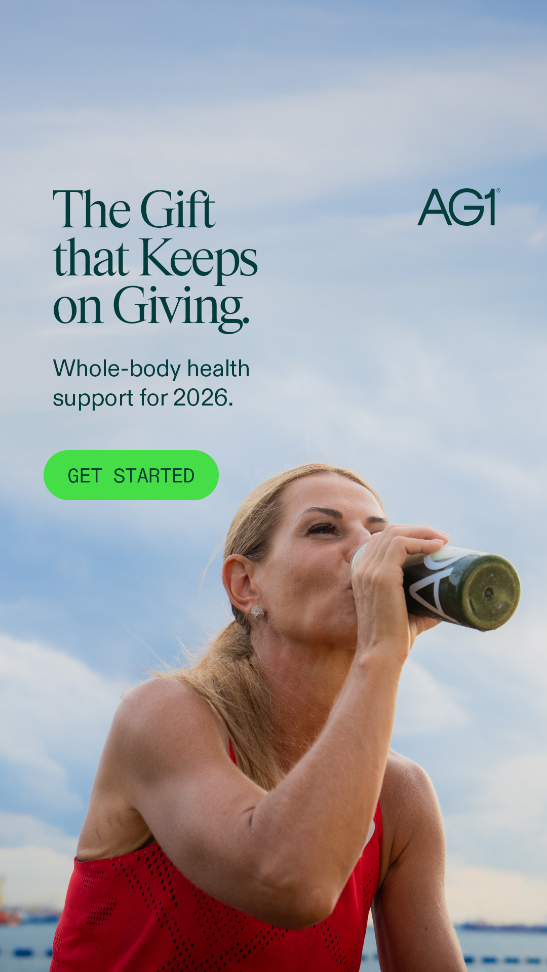 AG1 by Athletic Greens Facebook ad