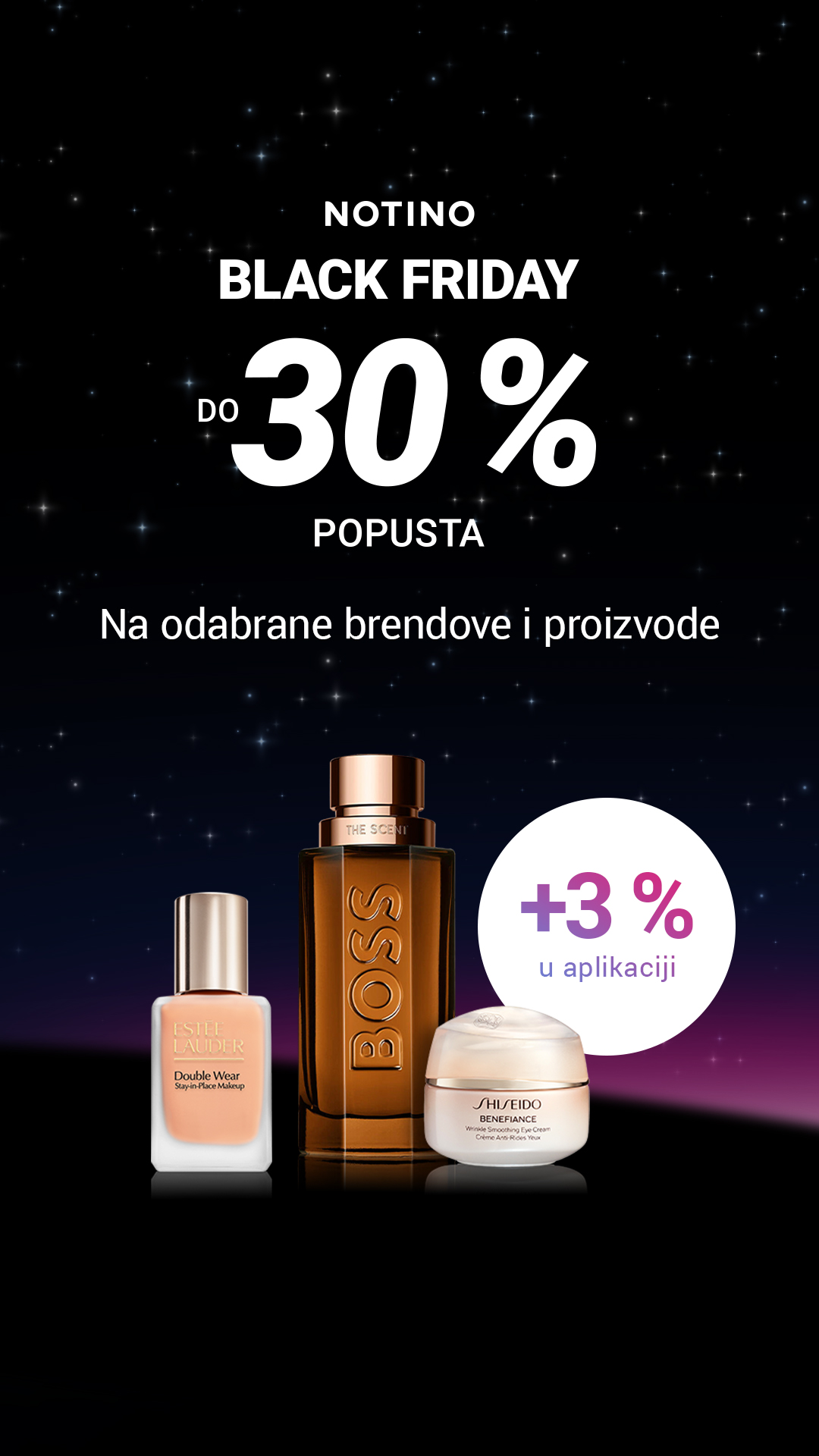 Notino Facebook ad