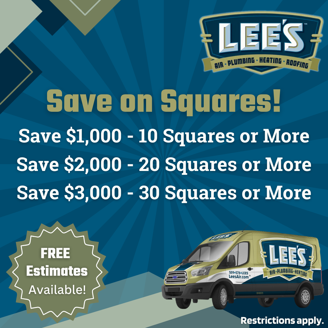 Lee's Air, Plumbing, Heating, & Roofing Facebook ad