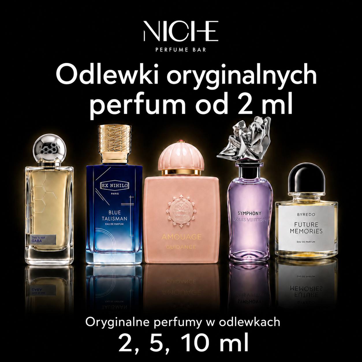 Niche Perfume Bar Facebook ad from Aug 14, 2026