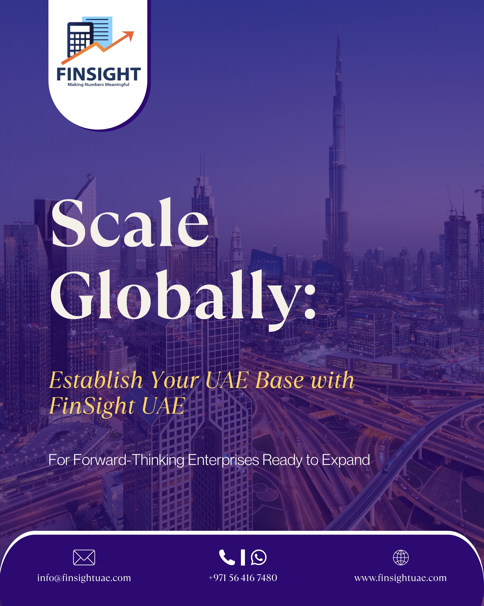 FinSight UAE Facebook ad: Beyond the License: Your Blueprint to UAE Business…