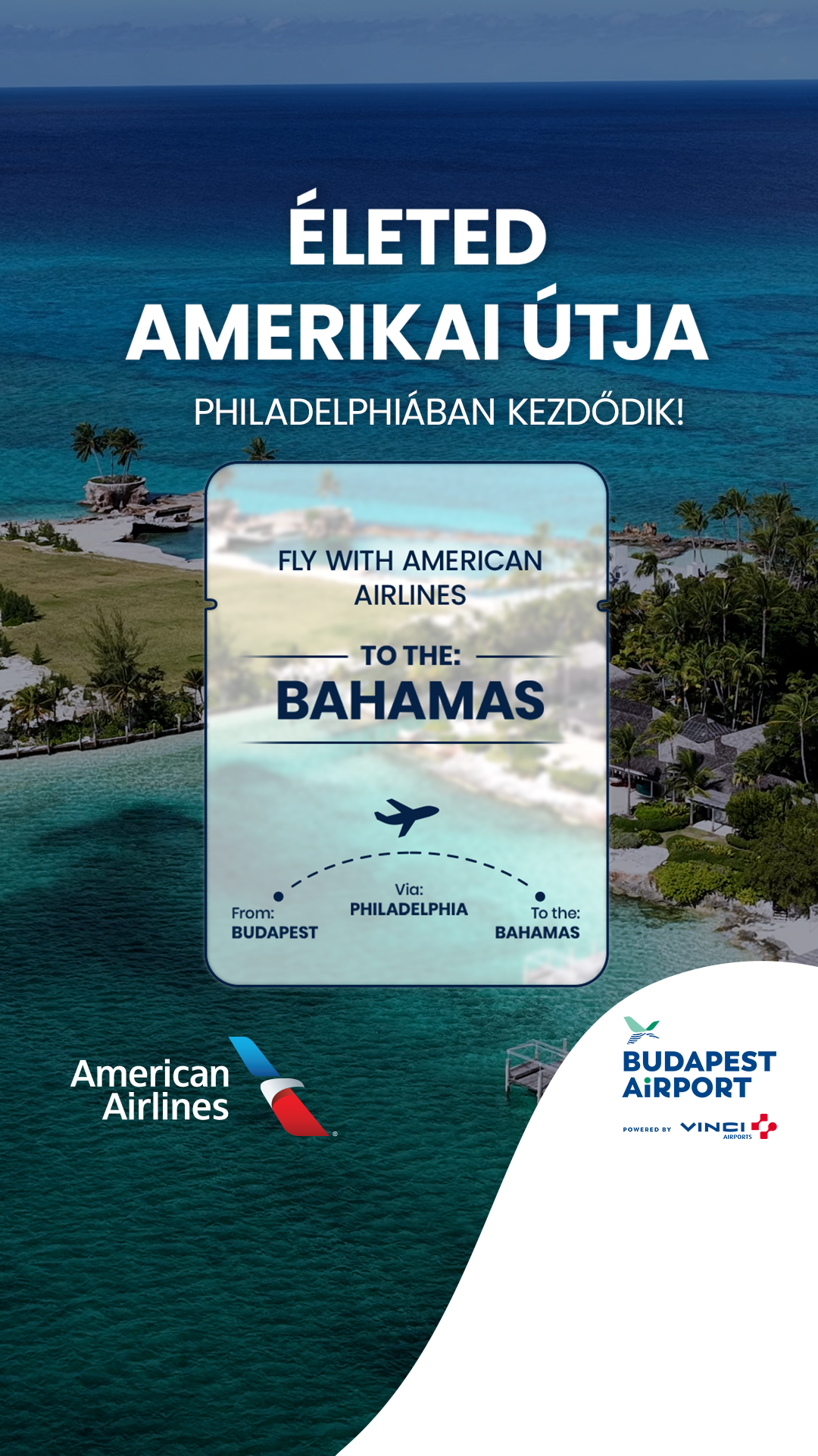 Budapest Airport Facebook ad from Mar 16, 2026