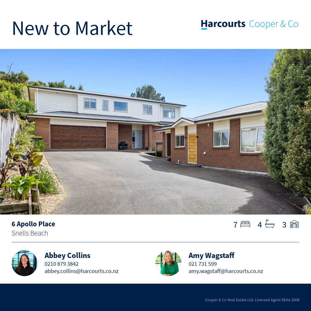 Harcourts Cooper & Co Real Estate Facebook ad