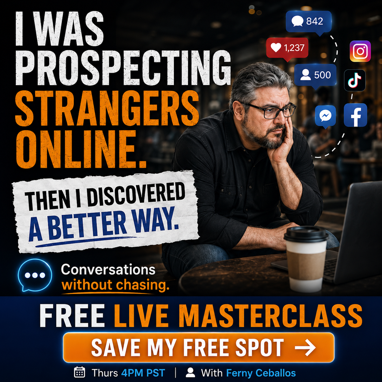 Attraction Marketing Facebook ad