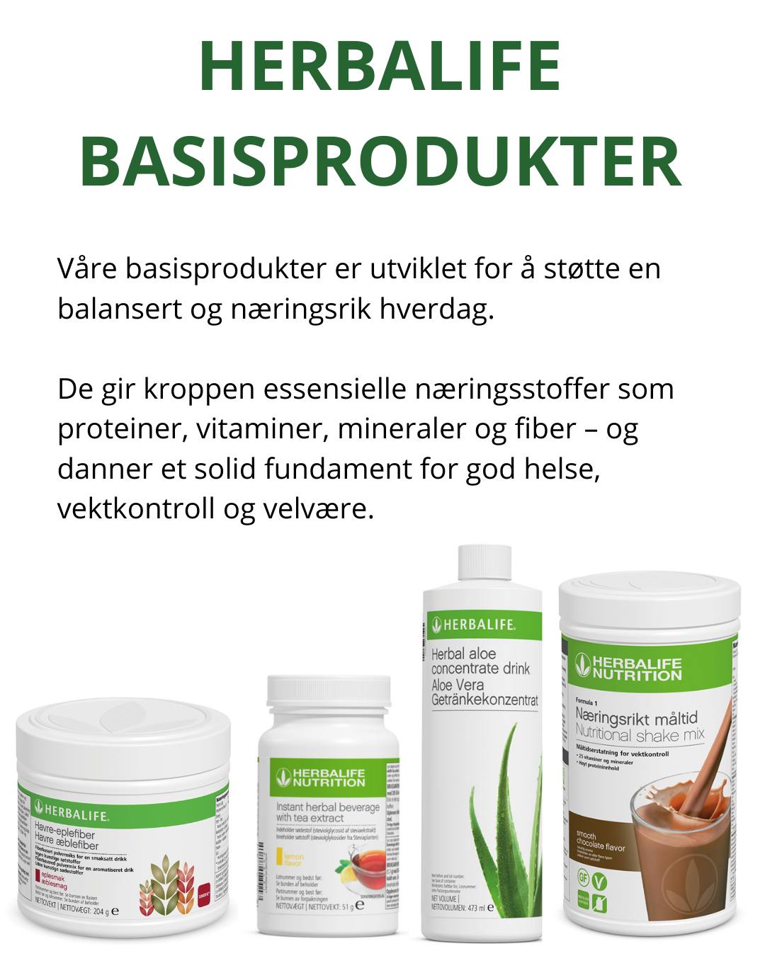 Herbanorge Facebook ad: Start dagen med en sunnere rutine!