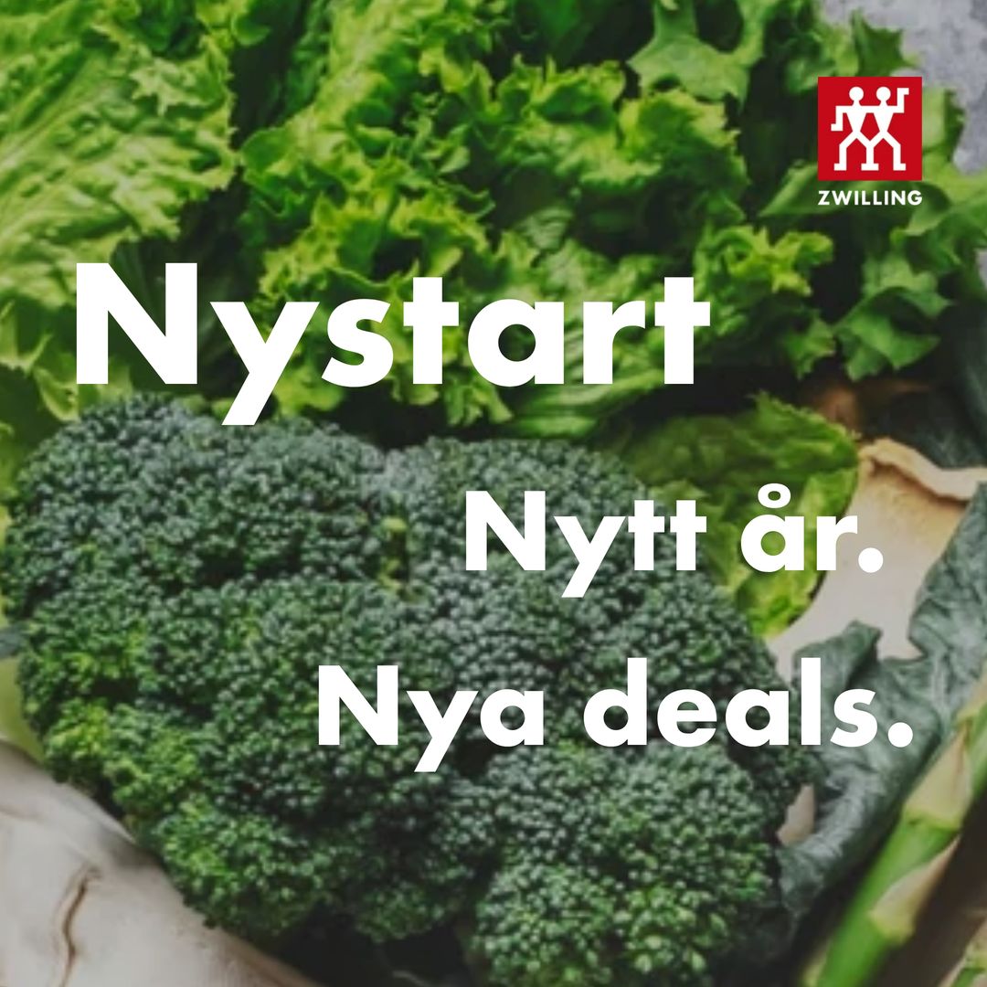 Zwilling Sverige Facebook ad: Se ZWILLINGs vinterrea idag
