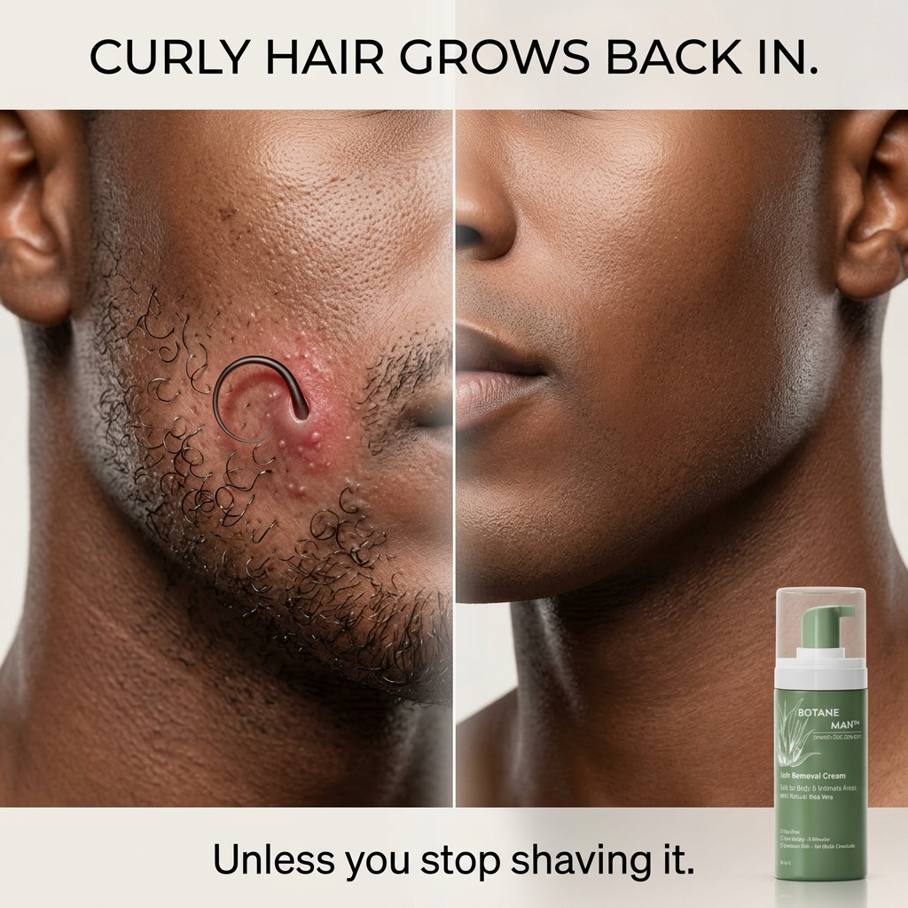 Coach Rashad Tate Facebook ad: Stone Age Razors Belong in the Past.