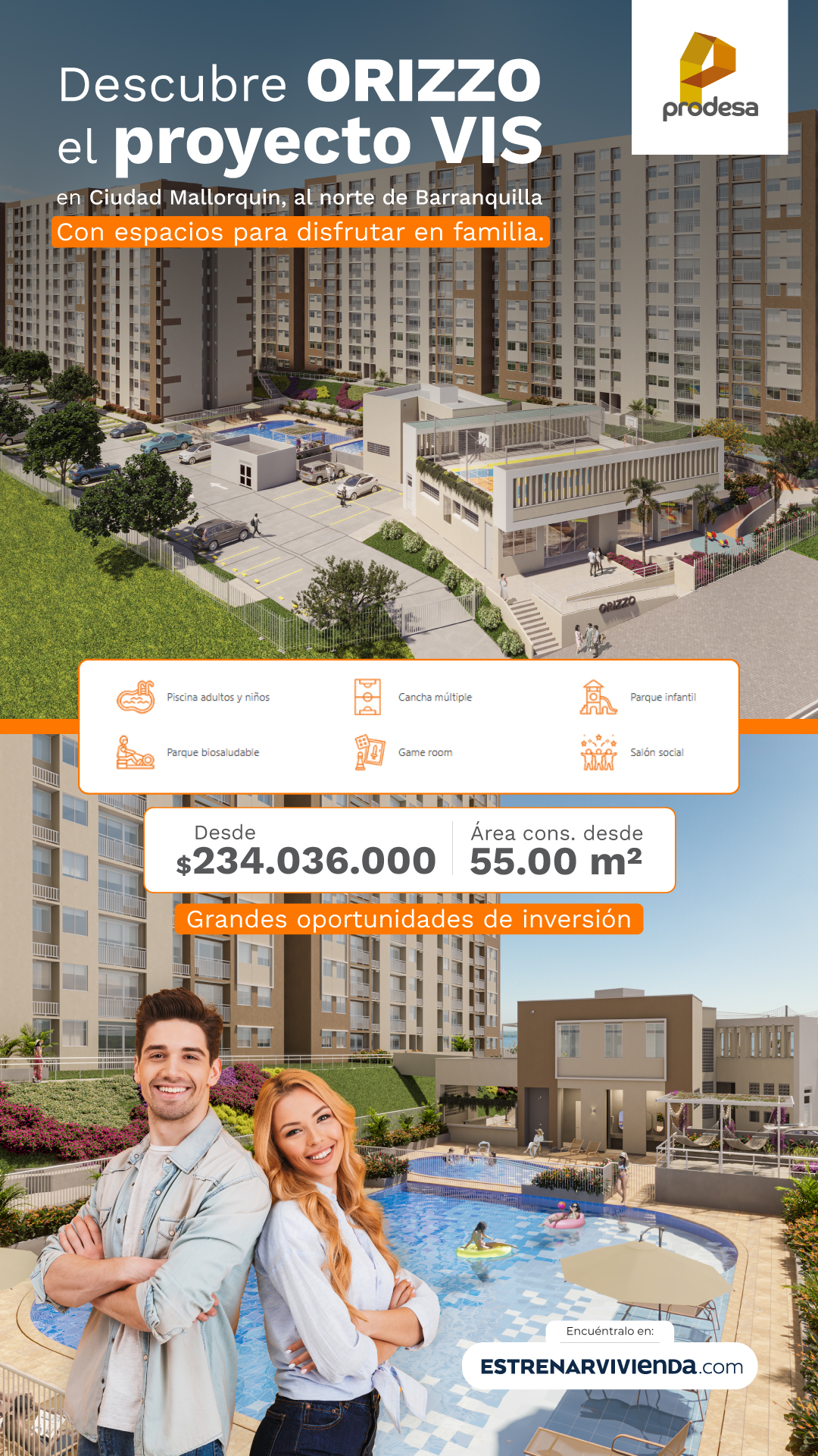 Estrenar Vivienda Facebook ad