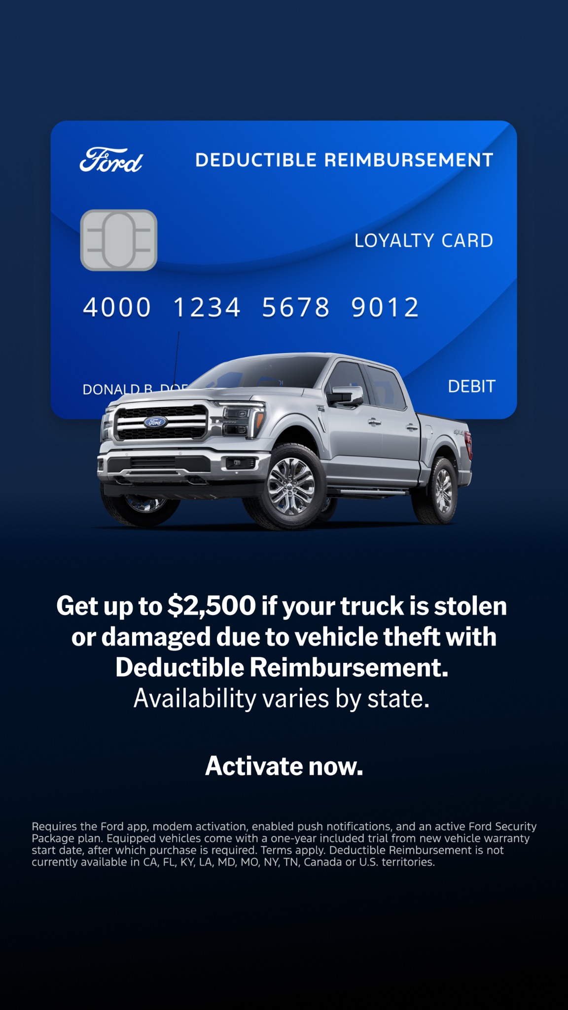 Ford Motor Company Facebook ad