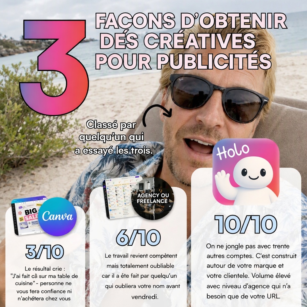 Holo Facebook ad