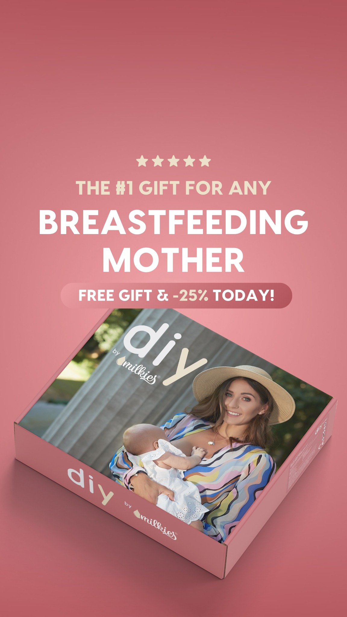 DIY by Milkies Breast Milk Jewelry Kit Facebook ad