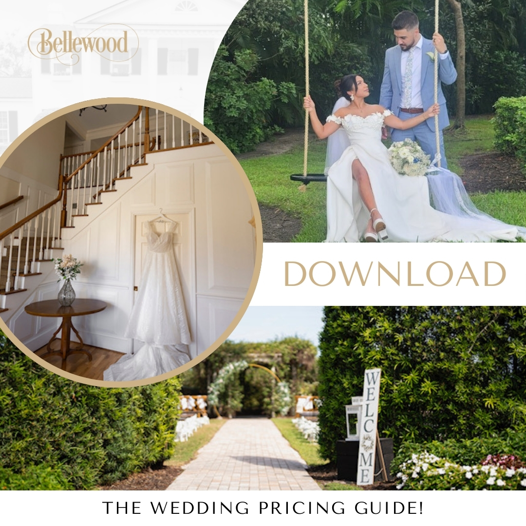 Bellewood Vero Beach Facebook ad: Download Wedding Pricing Guide