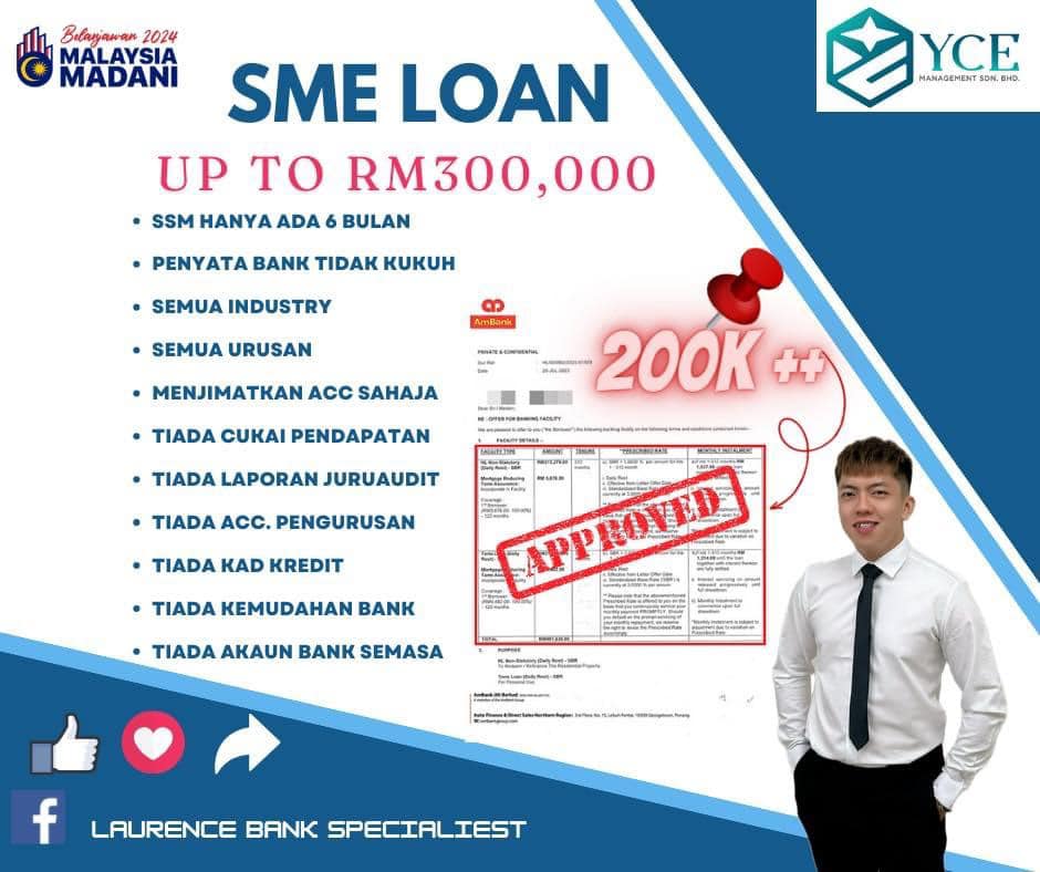 Laurence Bank Specialiest Facebook ad: APPLY SME LOAN / MICRO LOAN KENA ADA…
