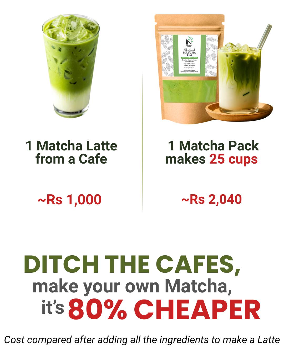 The Nature's Store Facebook ad