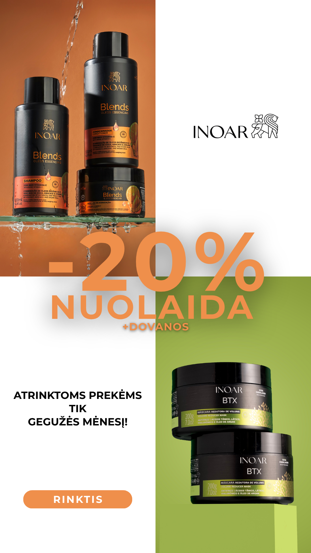 INOAR Lietuva Facebook ad